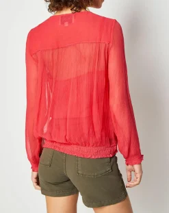 Sale Swildens Blouse Qartil rouge