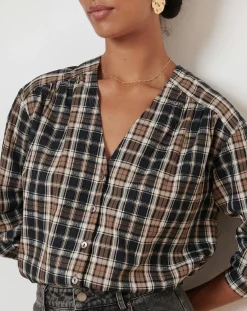 Sale Garance Paris Blouse Sevilla noire