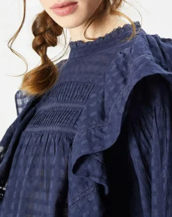 Femme La Petite Etoile Blouse Somua marine