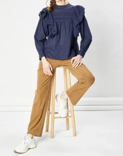 Femme La Petite Etoile Blouse Somua marine