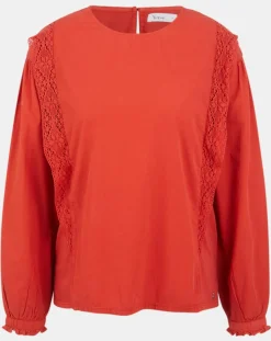 Femme Yerse Blouse Stella rouge