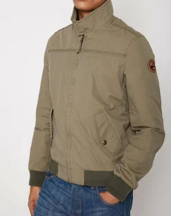 Homme Napapijri Blouson Acaster kaki
