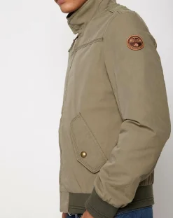 Homme Napapijri Blouson Acaster kaki