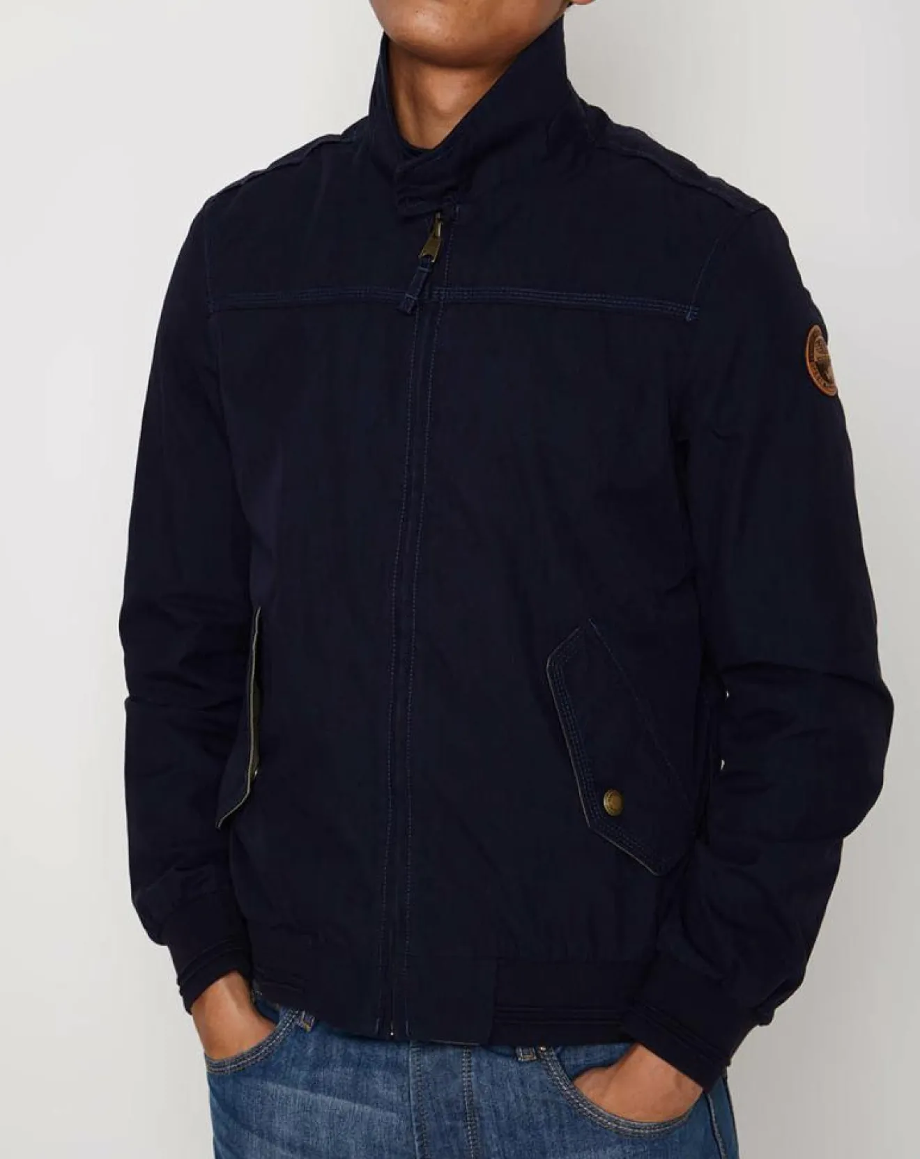 Homme Napapijri Blouson Acaster marine
