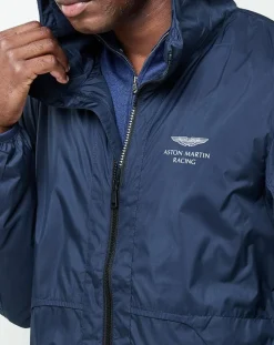 New Hackett London Blouson Aston Martin Racing bleu marine