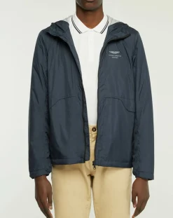 New Hackett London Blouson Aston Martin Racing bleu marine