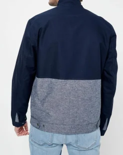 Online Pepe Jeans Blouson bimatière denim Tilos bleu marine