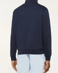 Outlet Hackett London Blouson Bimatière Media bleu marine