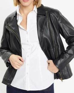 Outlet Galeries Lafayette Blouson Calpaga noir