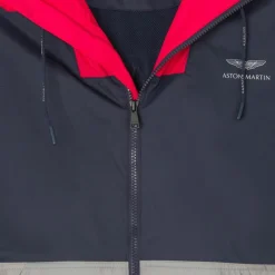 Homme Hackett London Blouson Coupe-vent à capuche Aston Marting Racing multicolore