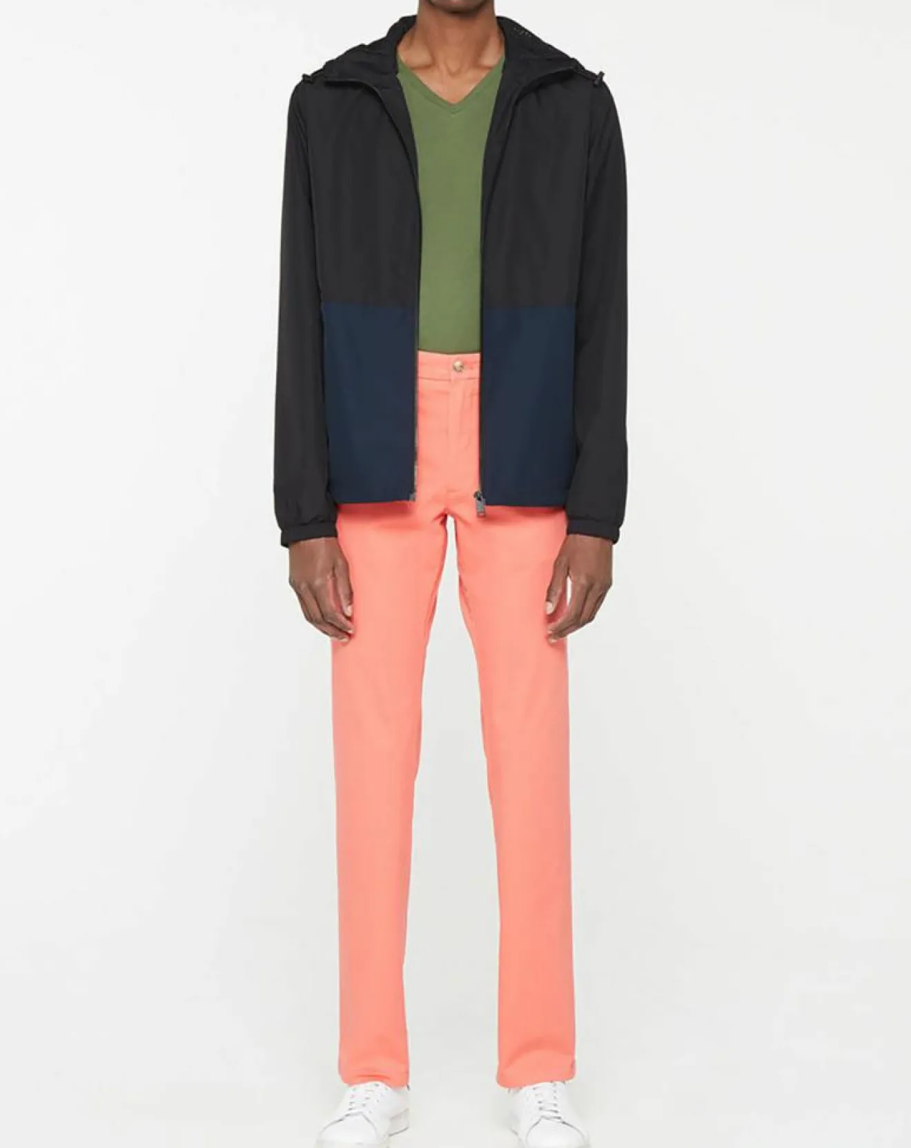 Best Galeries Lafayette Blouson coupe-vent Kanylon noir/bleu