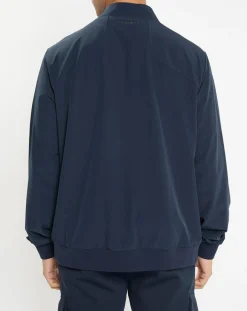 Clearance Hackett London Blouson court Aston Martin Racing bleu marine