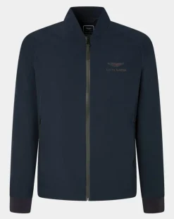 Clearance Hackett London Blouson court Aston Martin Racing bleu marine
