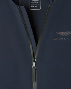 Clearance Hackett London Blouson court Aston Martin Racing bleu marine