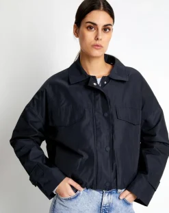 Best Marc O'Polo Blouson Court Zippé bleu marine
