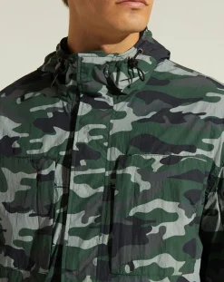 Homme Galeries Lafayette Blouson Déperlant Lawaypr vert/gris