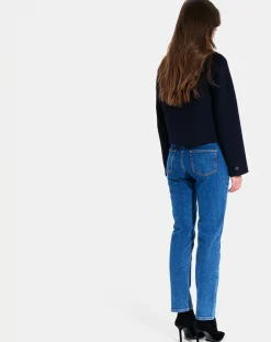 Femme Zapa Blouson en Double face Laine mélangée Volia nocturne