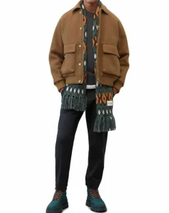 Hot Marc O'Polo Blouson en Laine mélangée Thermor marron