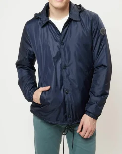 Homme Marc O'Polo Blouson en micro ripstop bleu marine