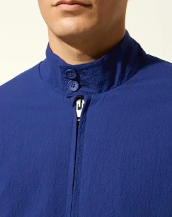 Homme Galeries Lafayette Blouson Kaseer bleu foncé