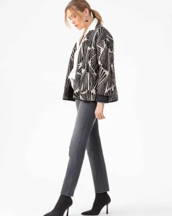 Femme Indies Blouson Lewis plumage