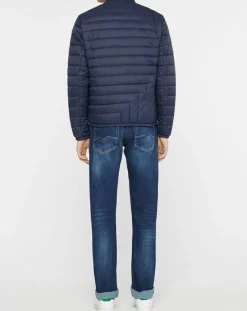 Outlet Replay Blouson matelassé bleu marine