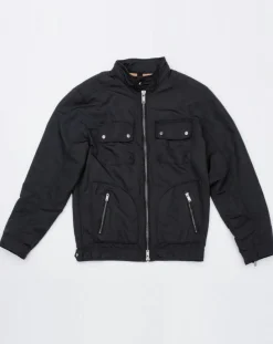 Homme MCS Blouson motard marine
