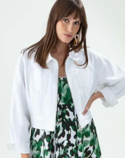 Discount Indies Blouson Penelope blanc