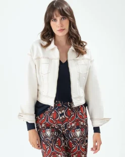 Femme Indies Blouson Penelope naturel/terracotta