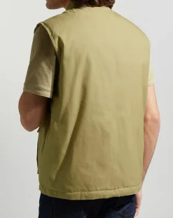 Homme Galeries Lafayette Blouson sans manches Pavest rev kaki clair