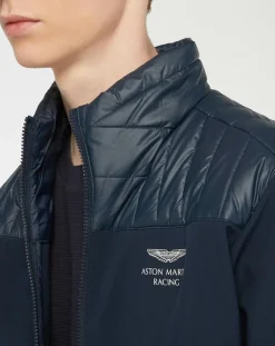 Discount Hackett London Blouson Soft Shell Aston Martin Racing bleu marine