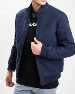 Homme Quiksilver Blouson Stapilton Light bleu marine