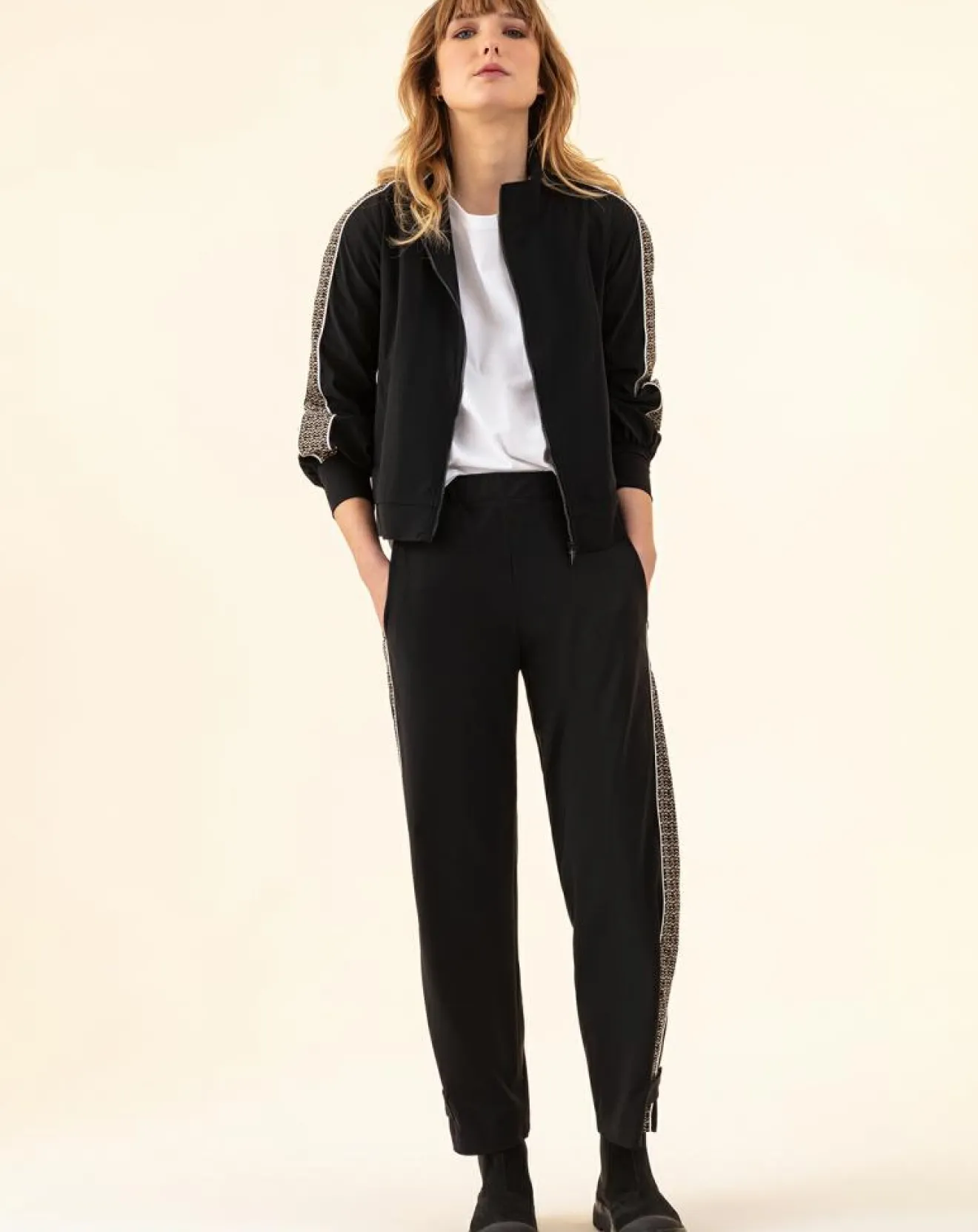 Femme Indies Blouson Wild noir/tweed