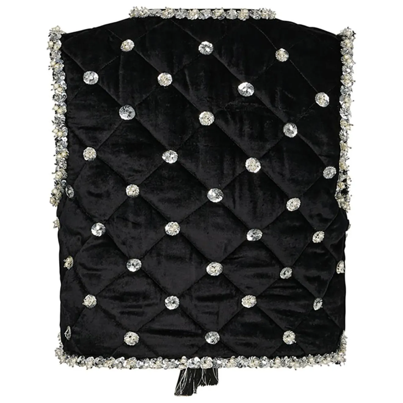 Outlet Manoush Boléro en Velours Night noir