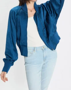 Clearance Marc O'Polo Bomber Aviateur bleu
