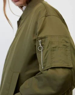 Femme Marc O'Polo Bomber Padded kaki