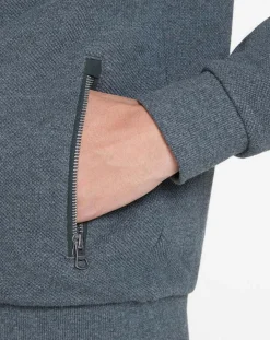 Hackett London Bombers en jersey Point gris