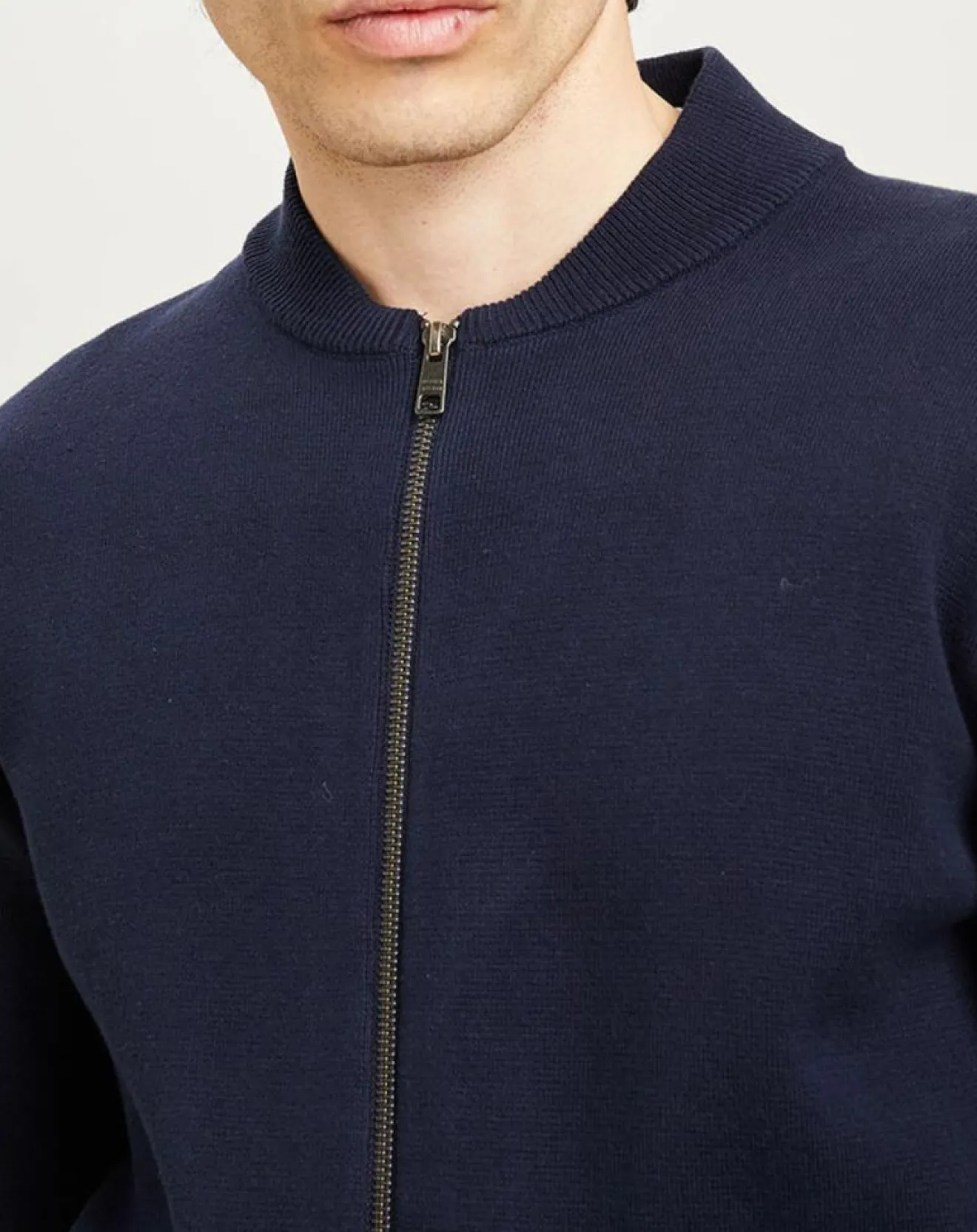 Clearance Harris Wilson Bombers en maille Gaelos marine