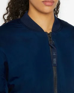 Femme Pepe Jeans Bombers Fronce Int bleu foncé