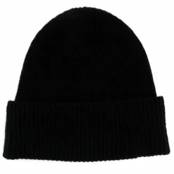 Outlet Cashmere Tribu Bonnet 100% Cachemire Bonny noir