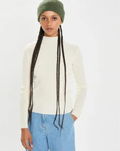 Femme Cashmere Tribu Bonnet 100% Cachemire maille perle Bonny forest