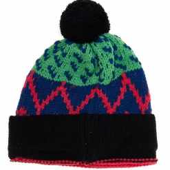 Femme Scotch & Soda Bonnet de ski rose/bleu/vert