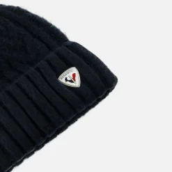 Femme Rossignol Bonnet en Laine mélangée Naya bleu marine