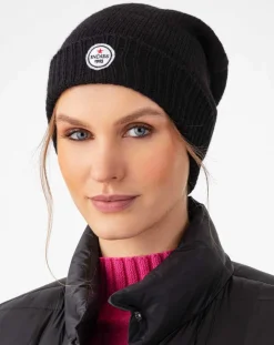 New Indies Bonnet en Laine mélangée Val noir