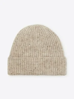 Homme Devred Bonnet faux-uni beige gris