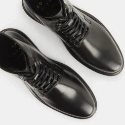 Homme Comptoir GL Boots à lacets semelle épaisse noires