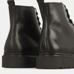 Homme Comptoir GL Boots à lacets semelle épaisse noires