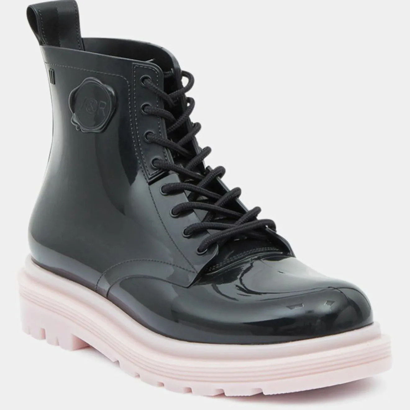Outlet Melissa Boots Coturno Viktor & Rolf noires