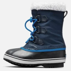 Enfant Sorel Boots de Neige Fourrées Yoot Pac bleues