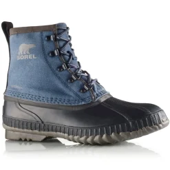 Discount Sorel Boots de pluie imperméables Cheyanne II Short CVS bleu jean/noir